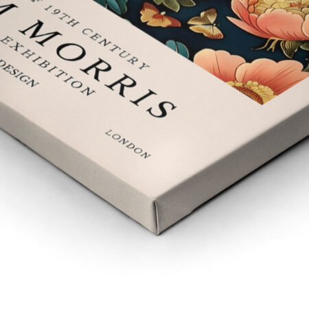 Πινακας σε καμβά WILLIAM MORRIS - BUTTERFLY 14 - William Morris Sticky 1