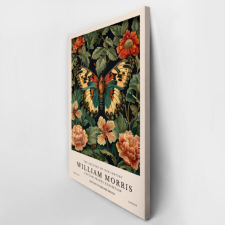 Πινακας σε καμβά WILLIAM MORRIS - BUTTERFLY 15 - William Morris Sticky 2