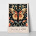 Πινακας σε καμβά WILLIAM MORRIS - BUTTERFLY 16