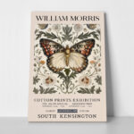Πινακας σε καμβά WILLIAM MORRIS - BUTTERFLY 17