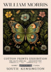 Πινακας σε καμβά WILLIAM MORRIS - BUTTERFLY 2
