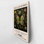 Πινακας σε καμβά WILLIAM MORRIS - BUTTERFLY 2