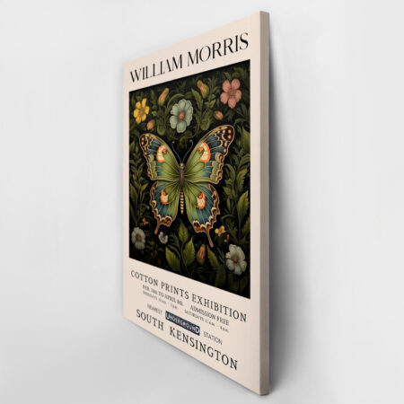 Πινακας σε καμβά WILLIAM MORRIS - BUTTERFLY 2 - William Morris Sticky 2
