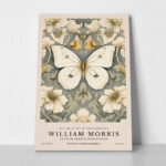 Πινακας σε καμβά WILLIAM MORRIS - BUTTERFLY 3