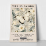 Πινακας σε καμβά WILLIAM MORRIS - BUTTERFLY 4