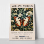 Πινακας σε καμβά WILLIAM MORRIS - BUTTERFLY 8