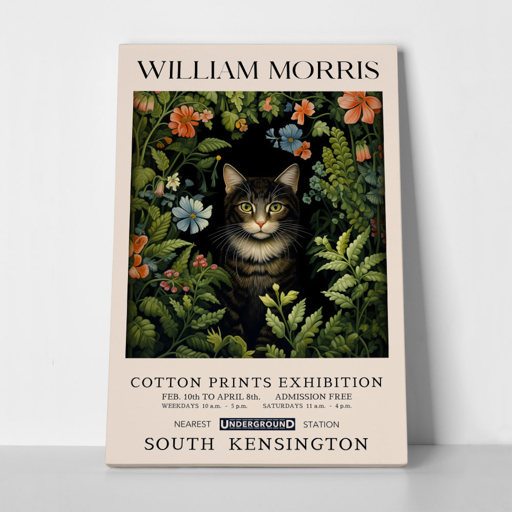Πινακας σε καμβά WILLIAM MORRIS - CAT 2