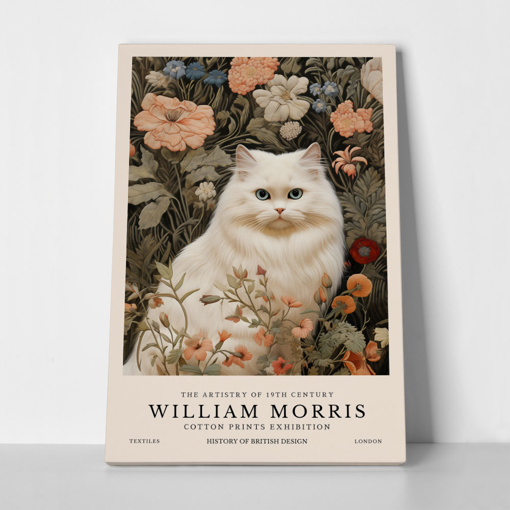 Πινακας σε καμβά WILLIAM MORRIS - CAT 4