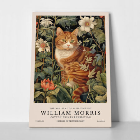 Πινακας σε καμβά WILLIAM MORRIS - CAT 5