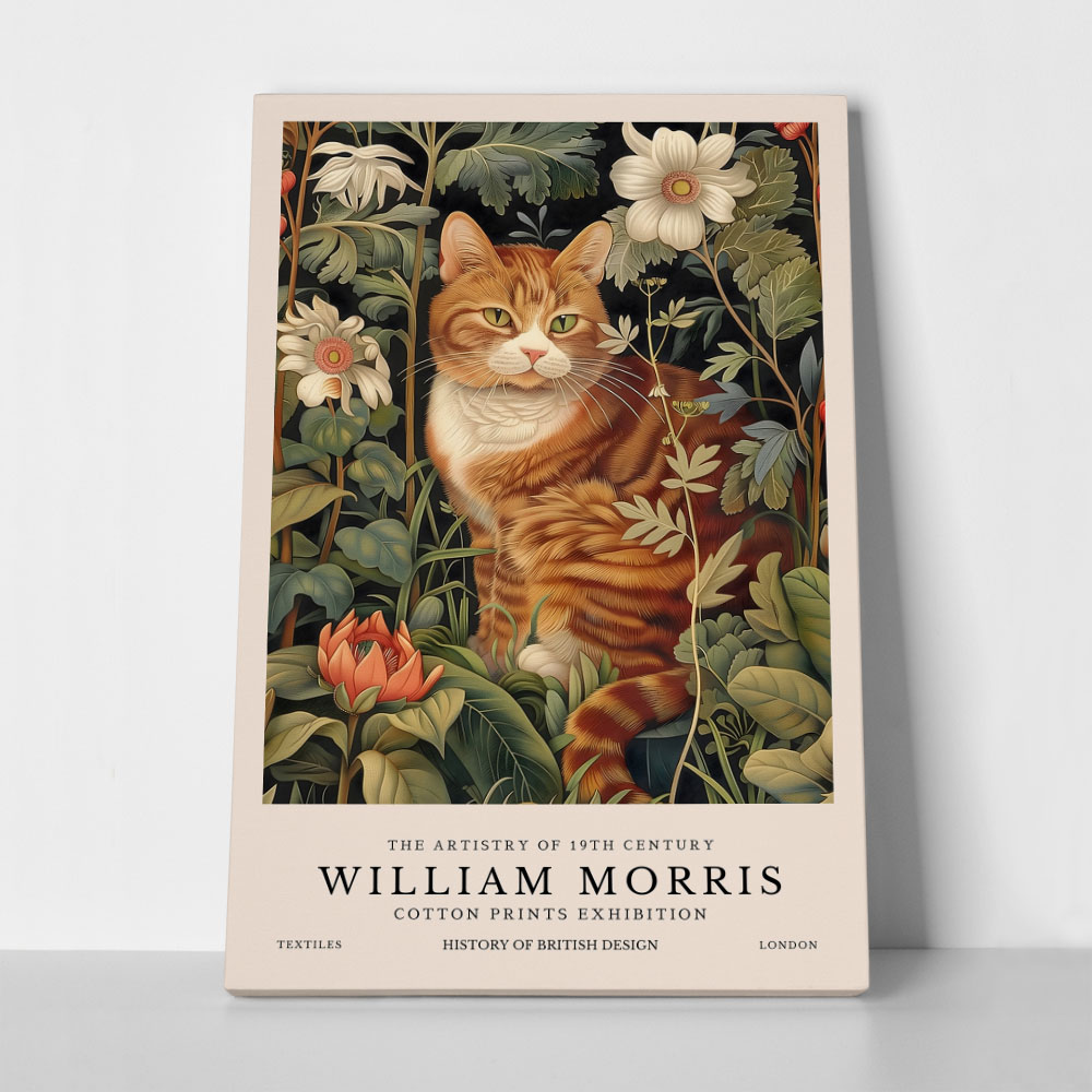 Πινακας σε καμβά WILLIAM MORRIS - CAT 5