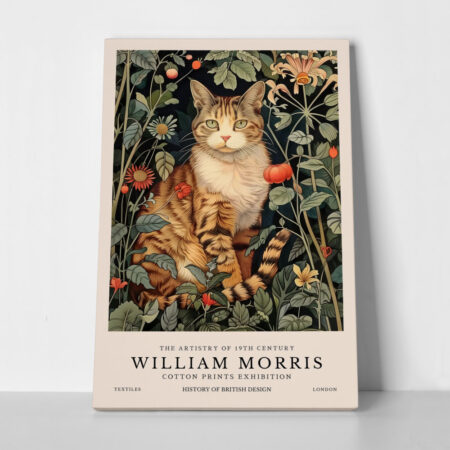 Πινακας σε καμβά WILLIAM MORRIS - CAT 6