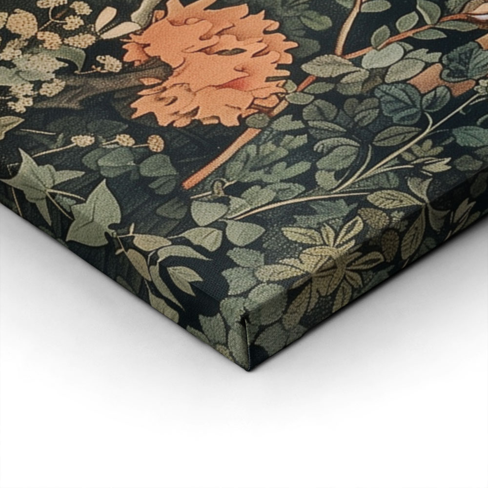 Πινακας σε καμβά WILLIAM MORRIS - DARK FOREST DEER