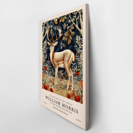 Πινακας σε καμβά WILLIAM MORRIS - DEER 1 - William Morris Sticky 2