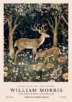 Πινακας σε καμβά WILLIAM MORRIS - DEER 2