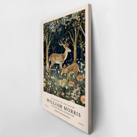 Πινακας σε καμβά WILLIAM MORRIS - DEER 2 - William Morris Sticky 2