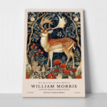 Πινακας σε καμβά WILLIAM MORRIS - DEER 3