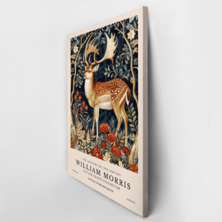 Πινακας σε καμβά WILLIAM MORRIS - DEER 3 - William Morris Sticky 2