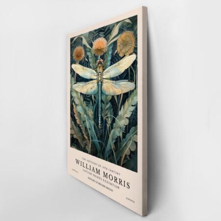 Πινακας σε καμβά WILLIAM MORRIS - DRAGONFLY - William Morris Sticky 2