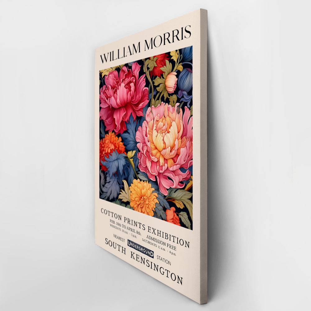 Πινακας σε καμβά WILLIAM MORRIS - FLORAL 2