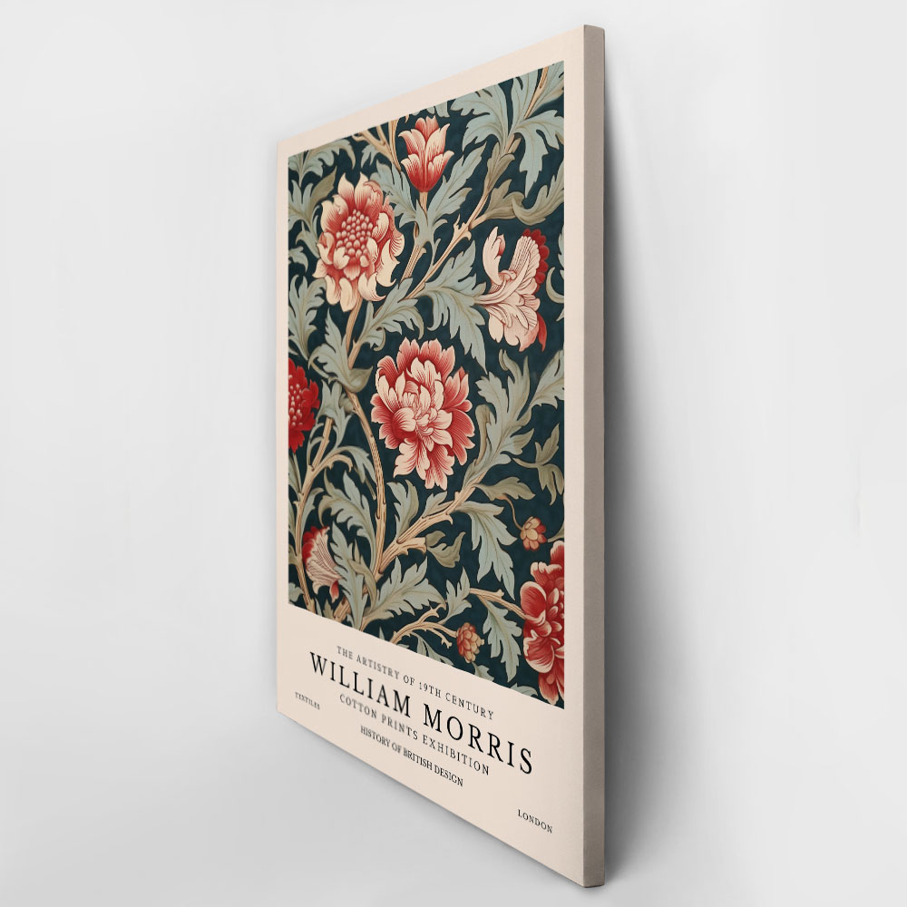 Πινακας σε καμβά WILLIAM MORRIS - FLORAL PATTERN 1