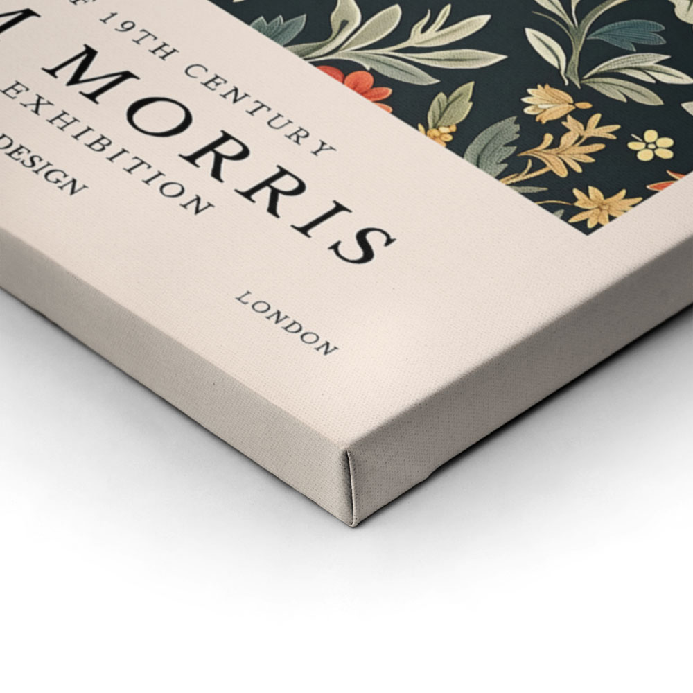 Πινακας σε καμβά WILLIAM MORRIS - FLORAL PATTERN 2