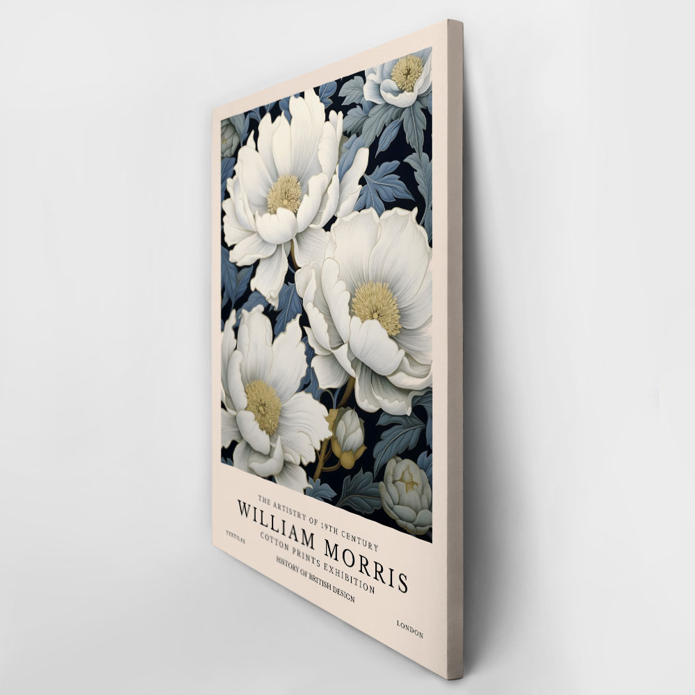 Πινακας σε καμβά WILLIAM MORRIS - FLOWER 2