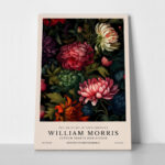 Πινακας σε καμβά WILLIAM MORRIS - FLOWER 3