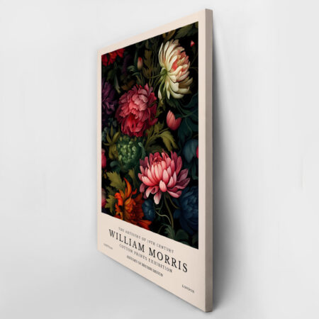 Πινακας σε καμβά WILLIAM MORRIS - FLOWER 3 - William Morris Sticky 2