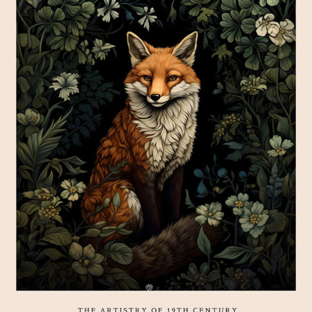 Πινακας σε καμβά WILLIAM MORRIS - FOX 1 - William Morris Sticky 5