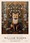 Πινακας σε καμβά WILLIAM MORRIS - FOX 2