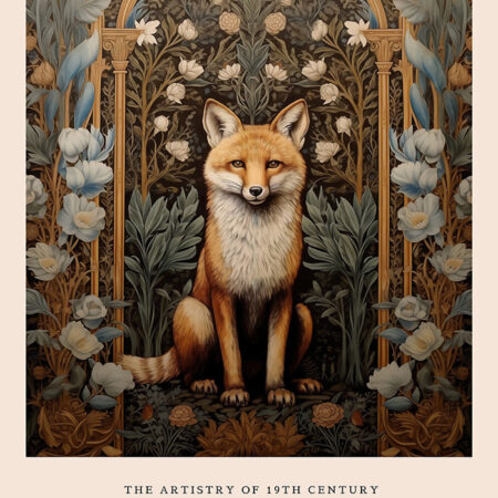 Πινακας σε καμβά WILLIAM MORRIS - FOX 2 - William Morris Sticky 5