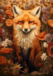 Πινακας σε καμβά WILLIAM MORRIS - FOX 4