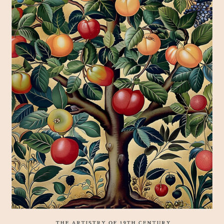 Πινακας σε καμβά WILLIAM MORRIS - FRUIT TREE - William Morris Sticky 5