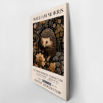 Πινακας σε καμβά WILLIAM MORRIS - HEDGEHOG