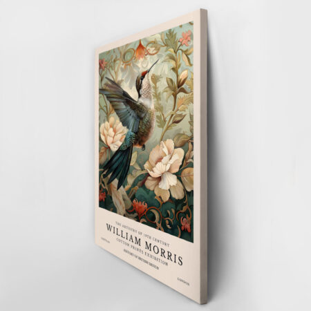 Πινακας σε καμβά WILLIAM MORRIS - HUMMING BIRD 2 - William Morris Sticky 2