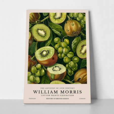 Πινακας σε καμβά WILLIAM MORRIS - KIWI FRUIT