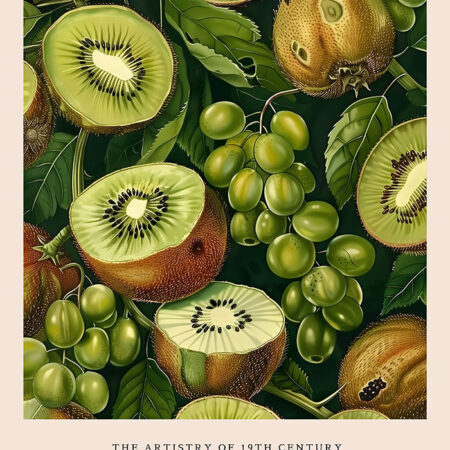 Πινακας σε καμβά WILLIAM MORRIS - KIWI FRUIT - William Morris Sticky 5