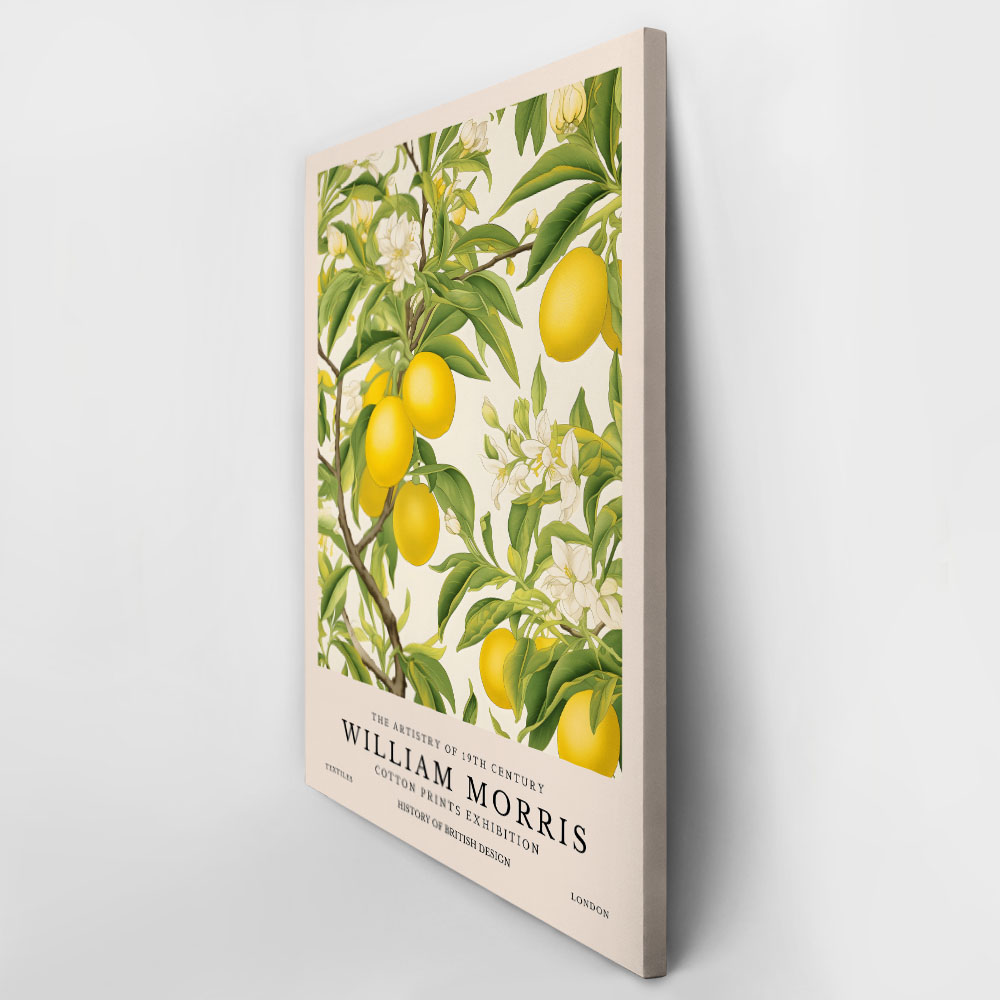 Πινακας σε καμβά WILLIAM MORRIS - LEMON TREE