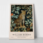 Πινακας σε καμβά WILLIAM MORRIS - LEOPARD 2