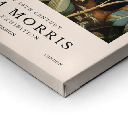 Πινακας σε καμβά WILLIAM MORRIS - LEOPARD 2 - William Morris Sticky 1