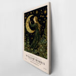 Πινακας σε καμβά WILLIAM MORRIS - MOON AND GIRL