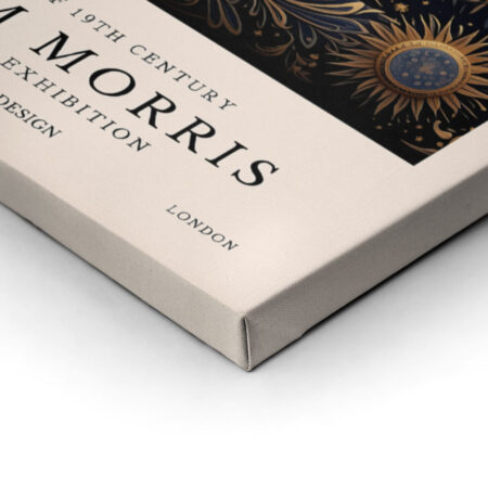 Πινακας σε καμβά WILLIAM MORRIS - MOON AND STARS 1 - William Morris Sticky 1