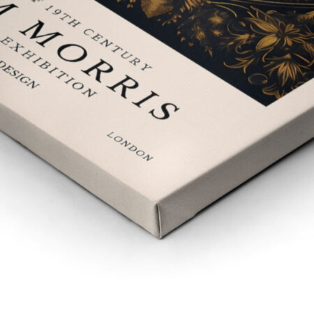 Πινακας σε καμβά WILLIAM MORRIS - MOON AND STARS 2 - William Morris Sticky 1