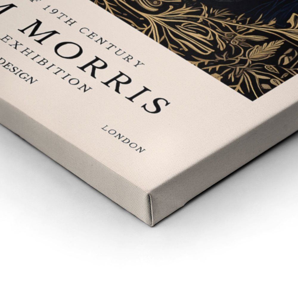 Πινακας σε καμβά WILLIAM MORRIS - MOON AND STARS 3