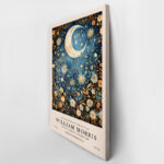 Πινακας σε καμβά WILLIAM MORRIS - MOON AND STARS 5