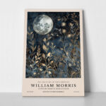 Πινακας σε καμβά WILLIAM MORRIS - MOON AND STARS 7