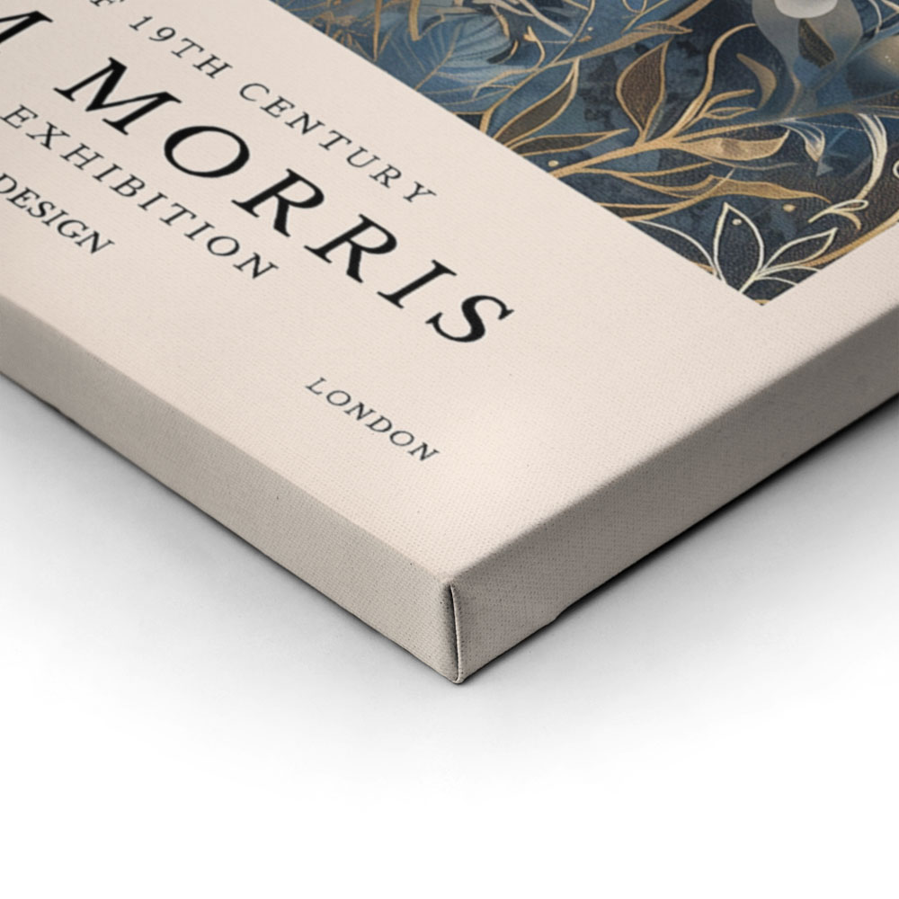 Πινακας σε καμβά WILLIAM MORRIS - MOON AND STARS 7
