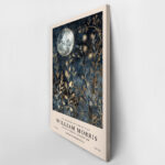 Πινακας σε καμβά WILLIAM MORRIS - MOON AND STARS 7