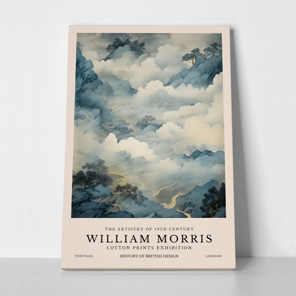 Πινακας σε καμβά WILLIAM MORRIS - MOUNTAIN
