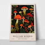 Πινακας σε καμβά WILLIAM MORRIS - MUSHROOM 1